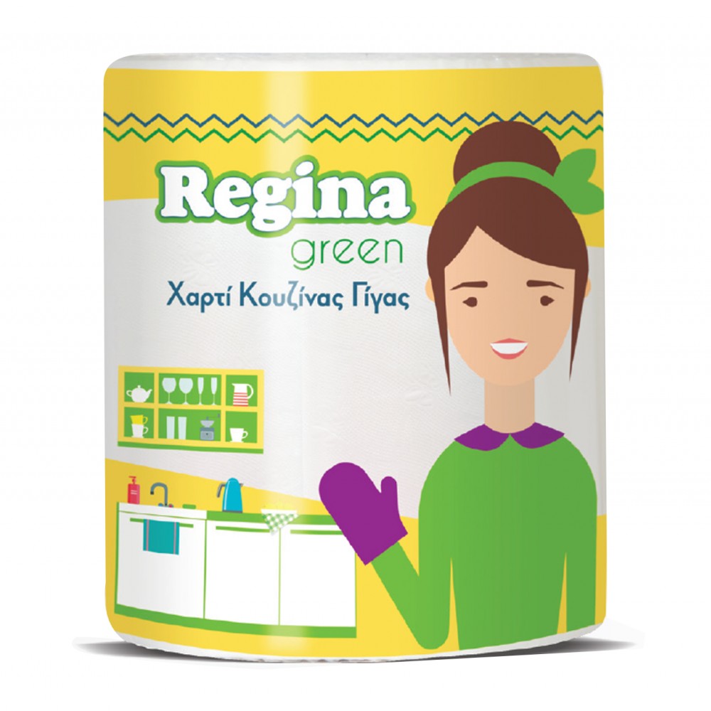 Regina green Χαρτί κουζίνας Γίγας 2Φ 316gr