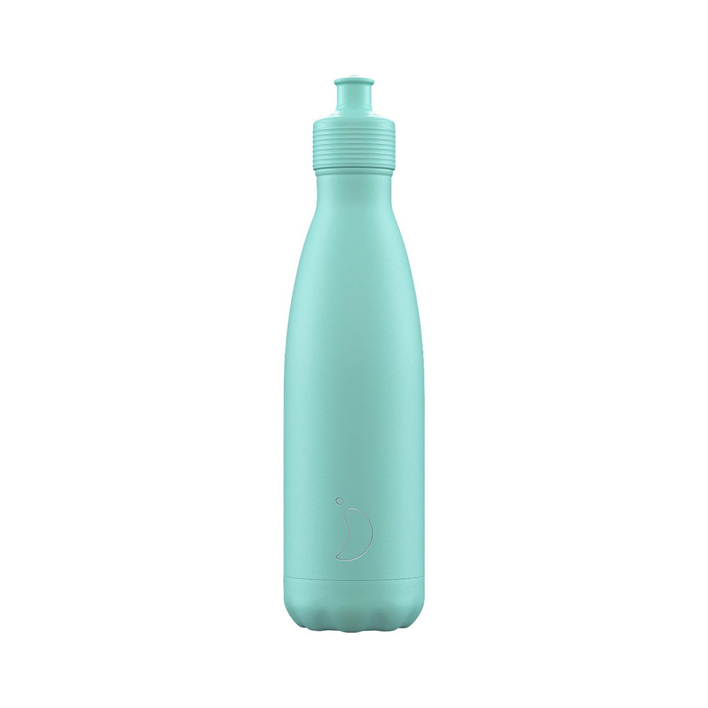 Chilly's Ανοξείδωτο Sports Bottle Pastel Green 500ml