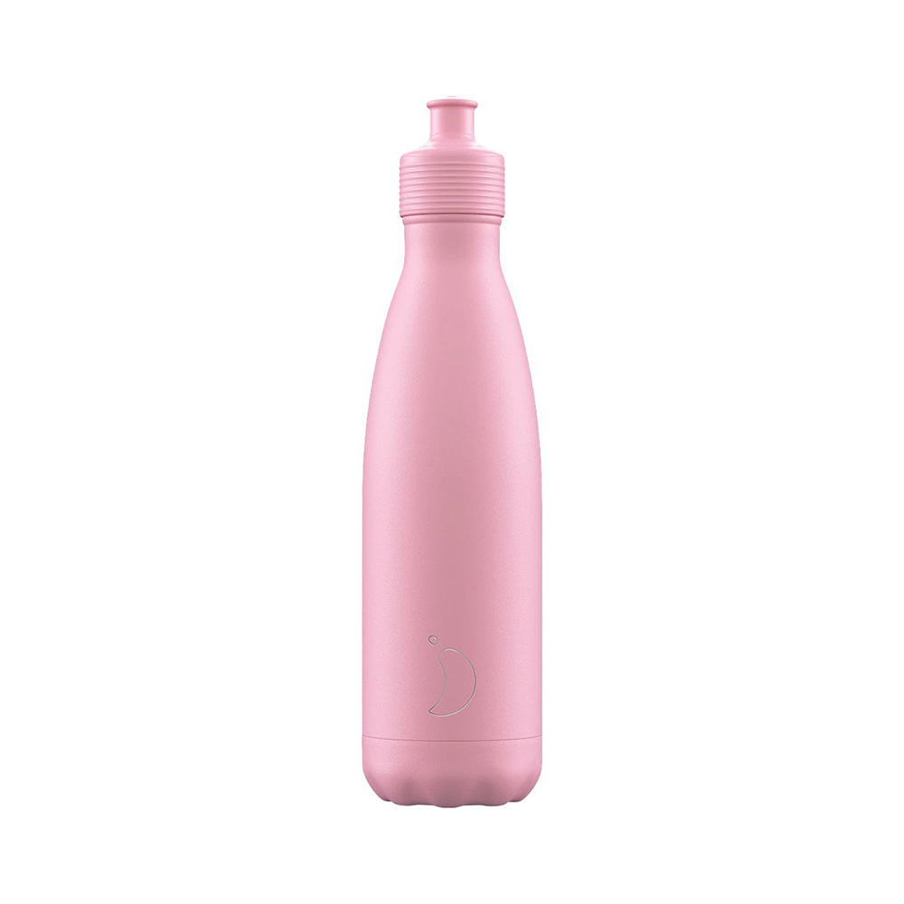 Chilly's Ανοξείδωτο Sports Bottle Pastel Pink 500ml