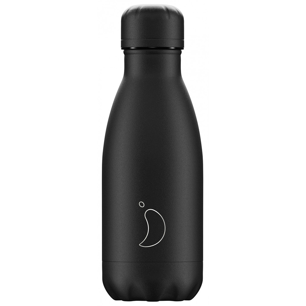 Chilly's Ανοξείδωτο Θερμός All Black 260ml