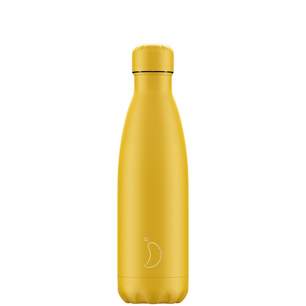 Chilly's Ανοξείδωτο Θερμός All Burnt Yellow 500ml