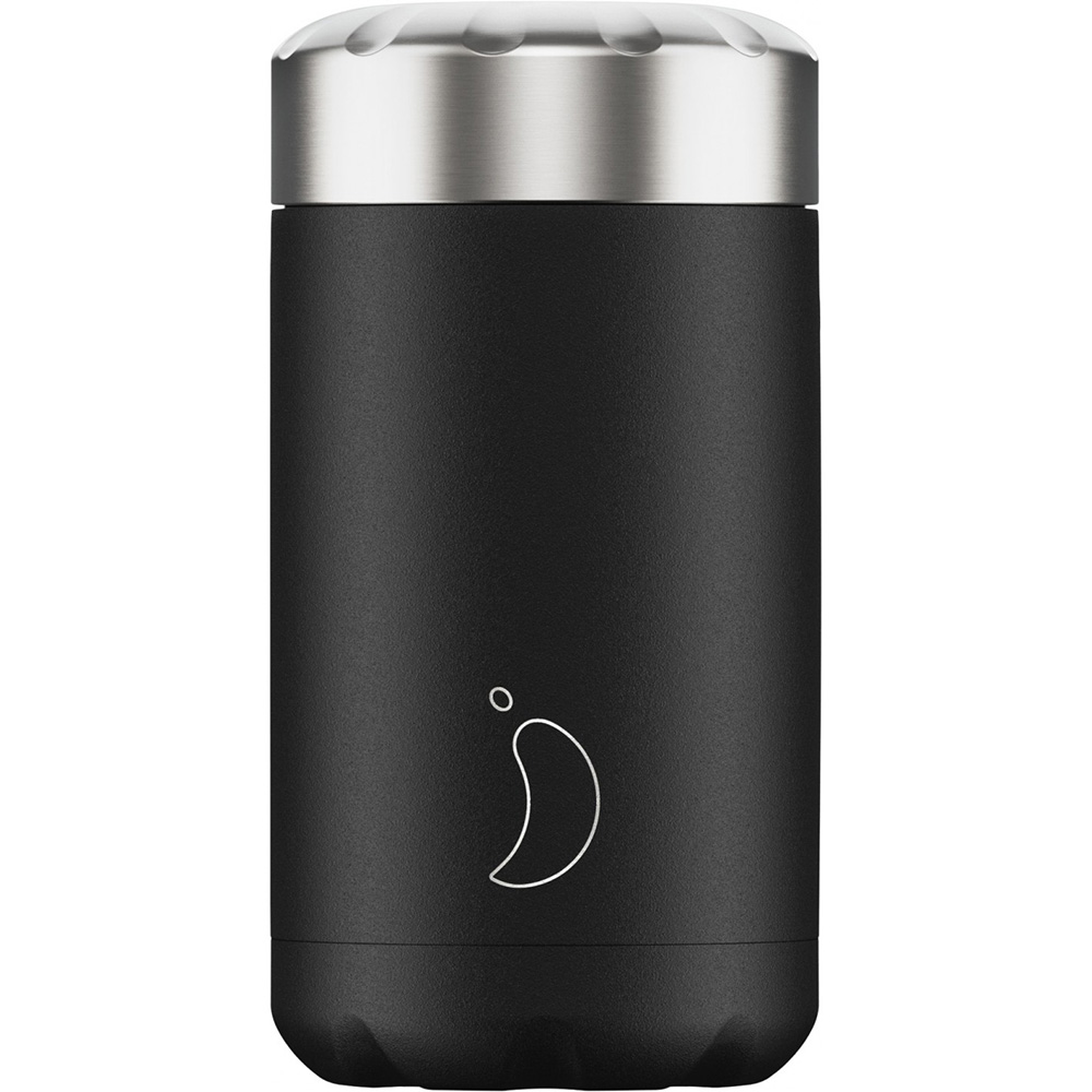 Chilly's Ανοξείδωτο Θερμός Φαγητού Black 500ml