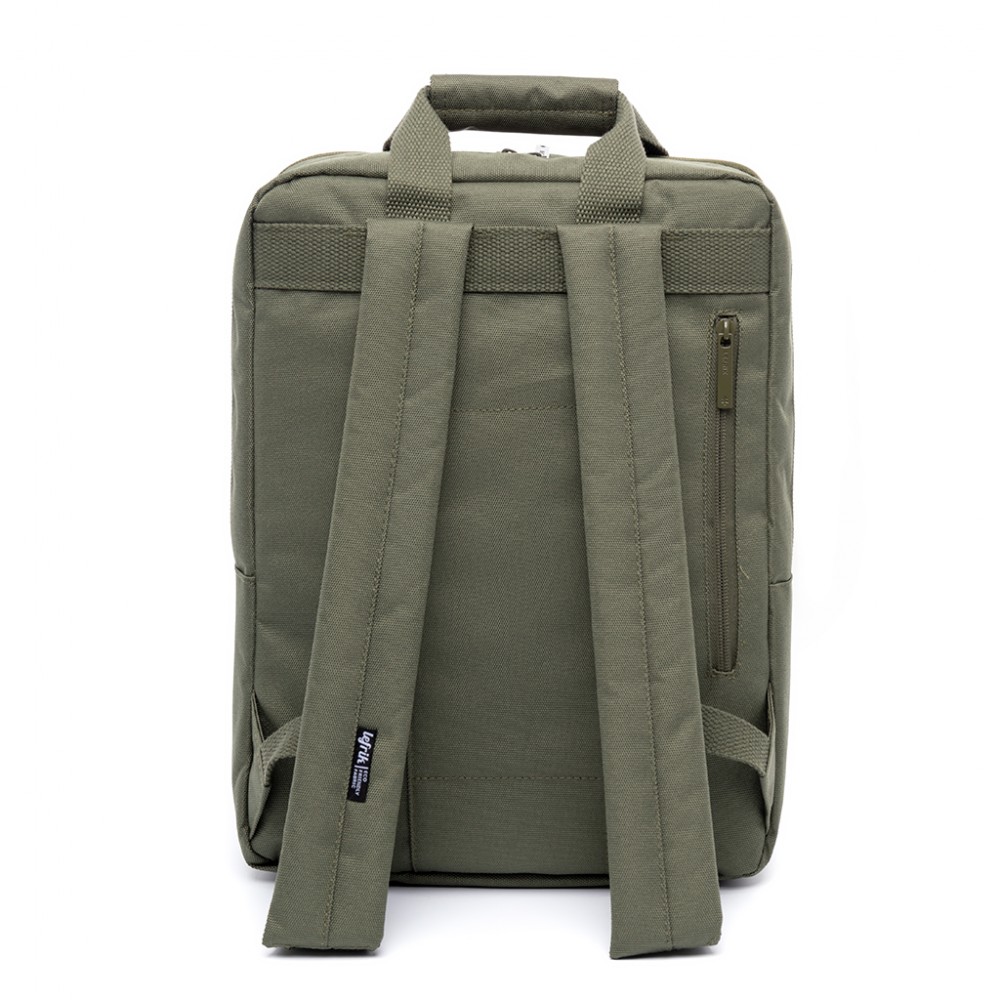 Lefrik - Backpack Daily Smart Olive - 30 x 25 x 10 cm / 8L
