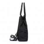 Lefrik - Roots Tote Bag Maxi - Black - 40 x 43 x 14 cm / 17L