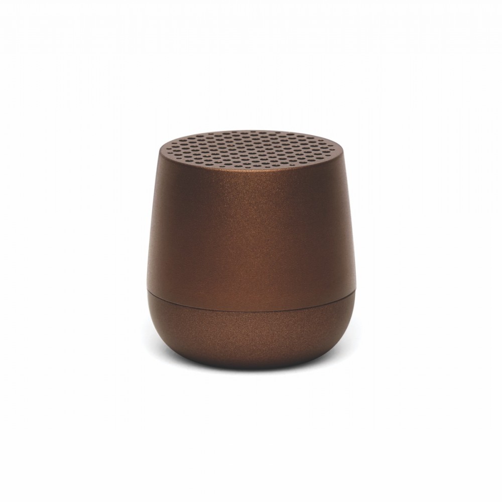 Portable Bluetooth® Ηχείο Ασύρματης Φόρτισης LEXON 3W Mino & Alu  - Μπρονζέ