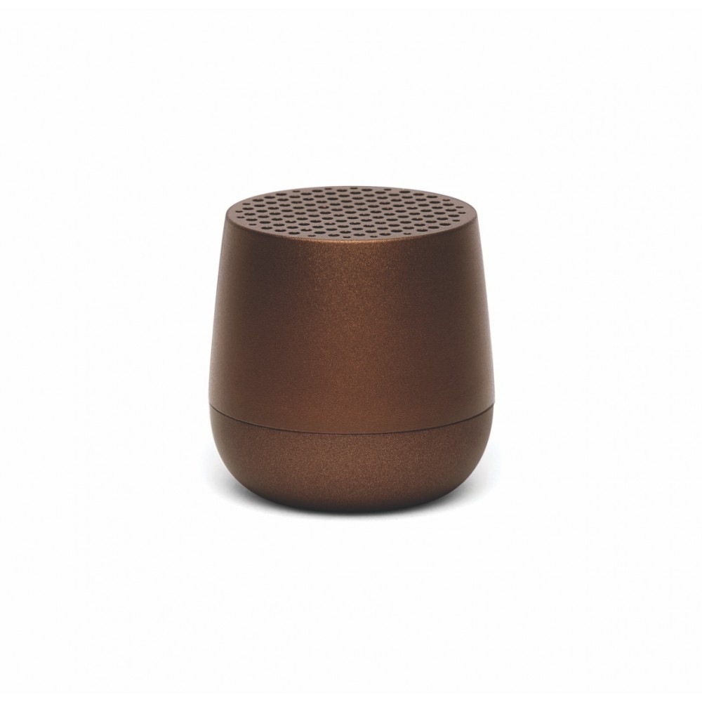 Portable Bluetooth® Ηχείο Ασύρματης Φόρτισης LEXON 3W Mino & Alu  - Μπρονζέ
