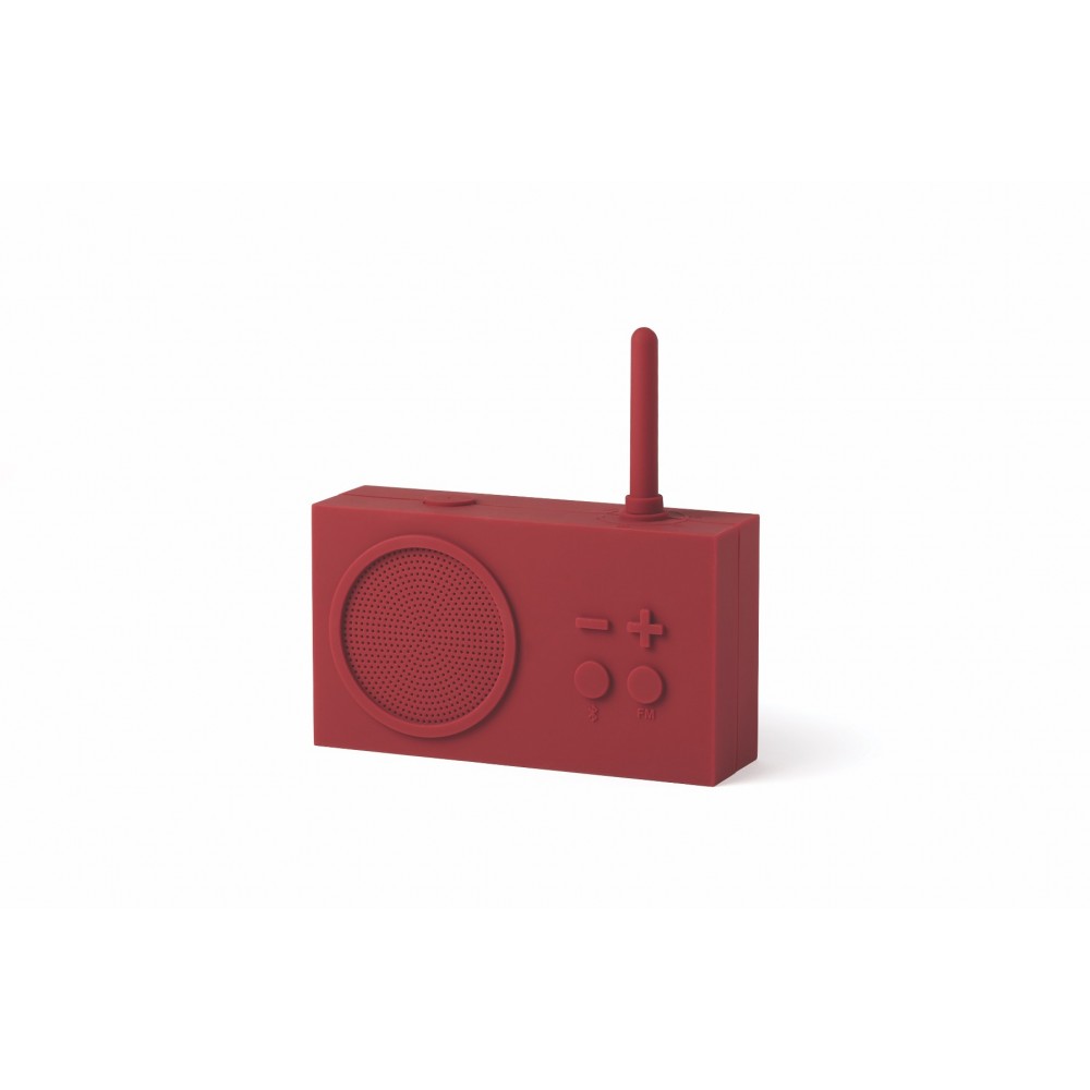 TYKHO 3 FM radio – 3W BluetooΡαδιόφωνο FM & 3W Ηχείο Bluetooth® TYKHO 3 - Κόκκινο