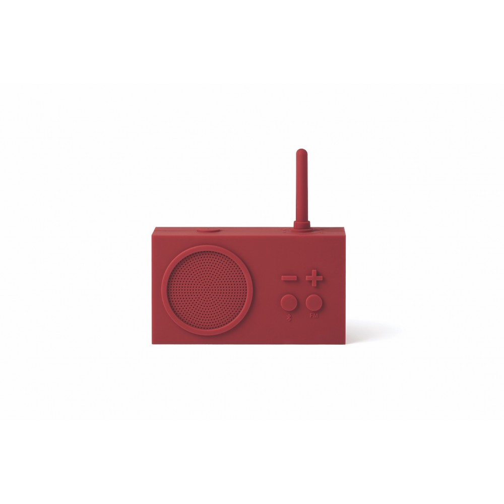 TYKHO 3 FM radio – 3W BluetooΡαδιόφωνο FM & 3W Ηχείο Bluetooth® TYKHO 3 - Κόκκινο