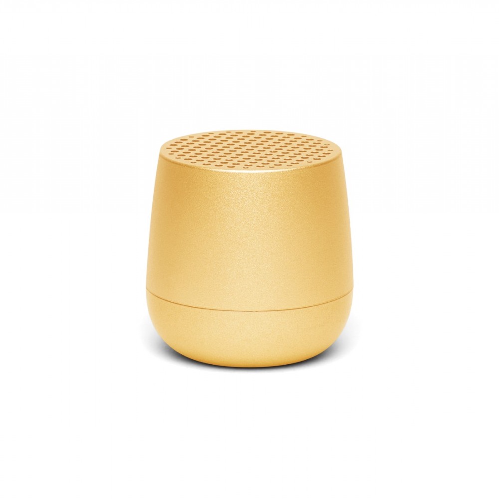 Portable Bluetooth® Ηχείο Ασύρματης Φόρτισης LEXON 3W Mino & Alu - Κίτρινο