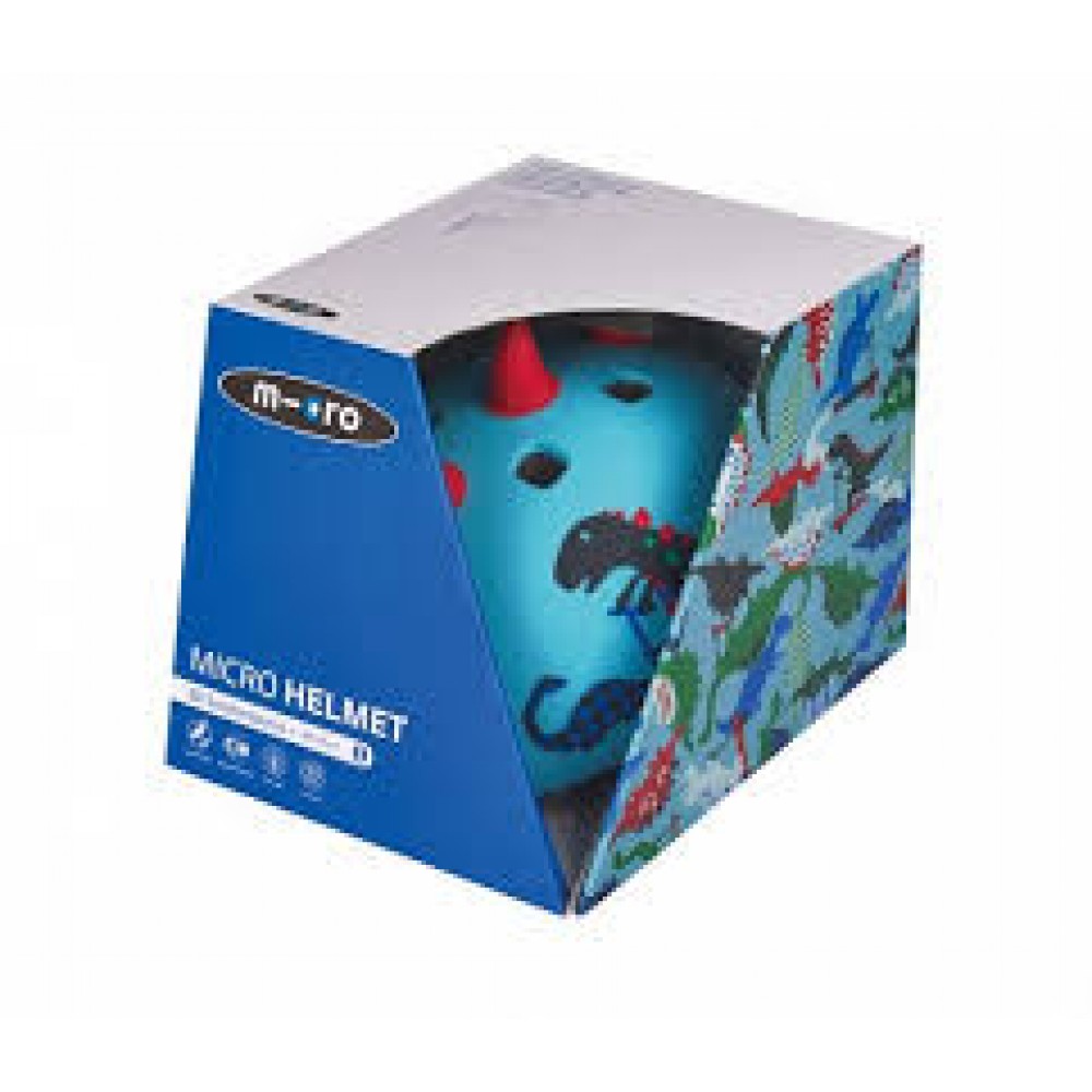 Κράνος Micro 3D Scootersaurus - Συσκευασία Δώρου Medium (52 - 56cm)