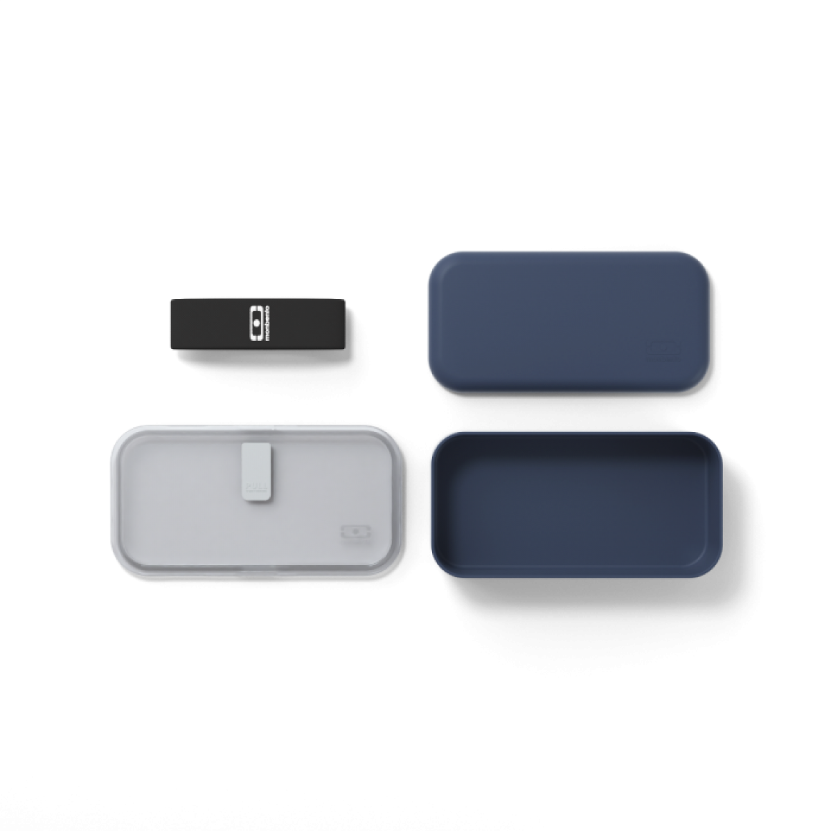 500ml Δοχείο Φαγητού Monbento MB Original Single (PP) Made in France - Natural Blue