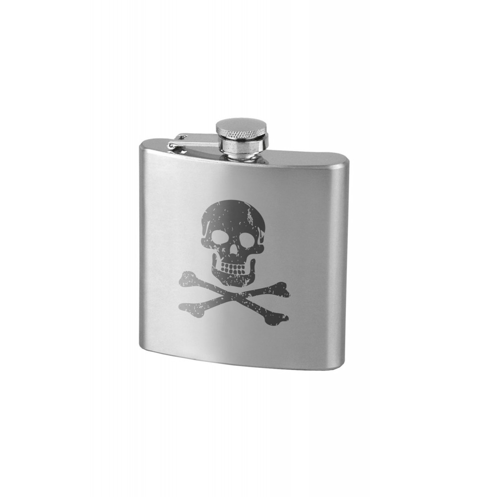 Contento Φλασκί Skull Ανοξείδωτο 180ml