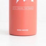 Woody Μπουκάλι Θερμός Miss Wood 500ml - Ροζ