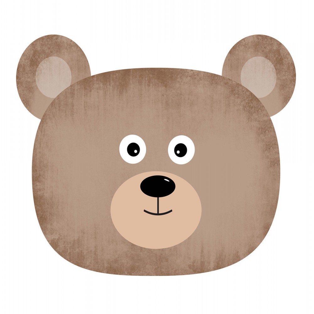 Contento Matteo Σουπλά Βινυλίου 40x35cm Παιδικό Σχέδιο - Αρκούδα