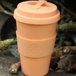 Ecoffee Bamboo Cup With Lid - Catalina Happy Hour - 400ml