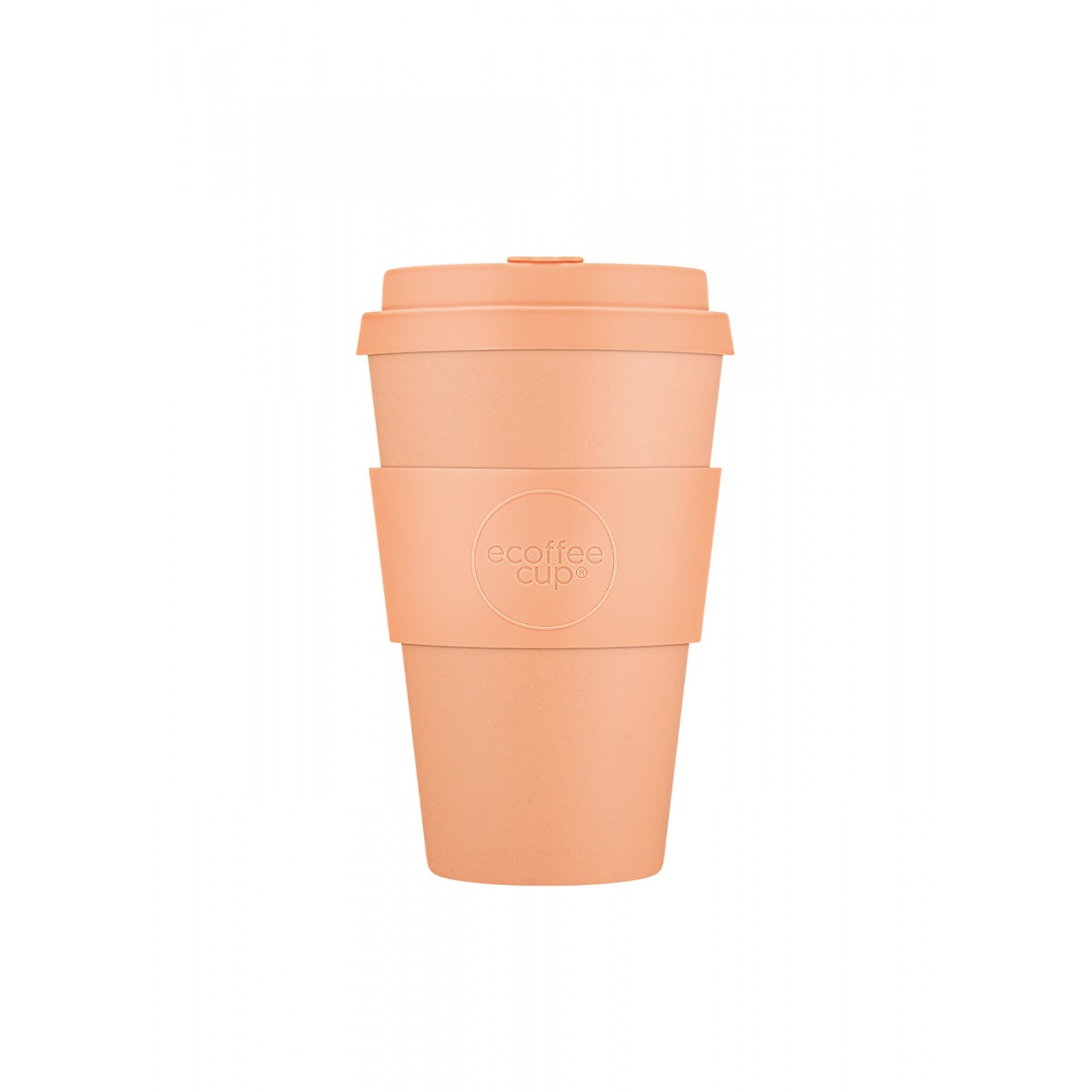 Ecoffee Bamboo Cup With Lid - Catalina Happy Hour - 400ml