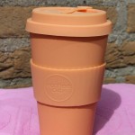 Ecoffee Bamboo Cup With Lid - Catalina Happy Hour - 400ml