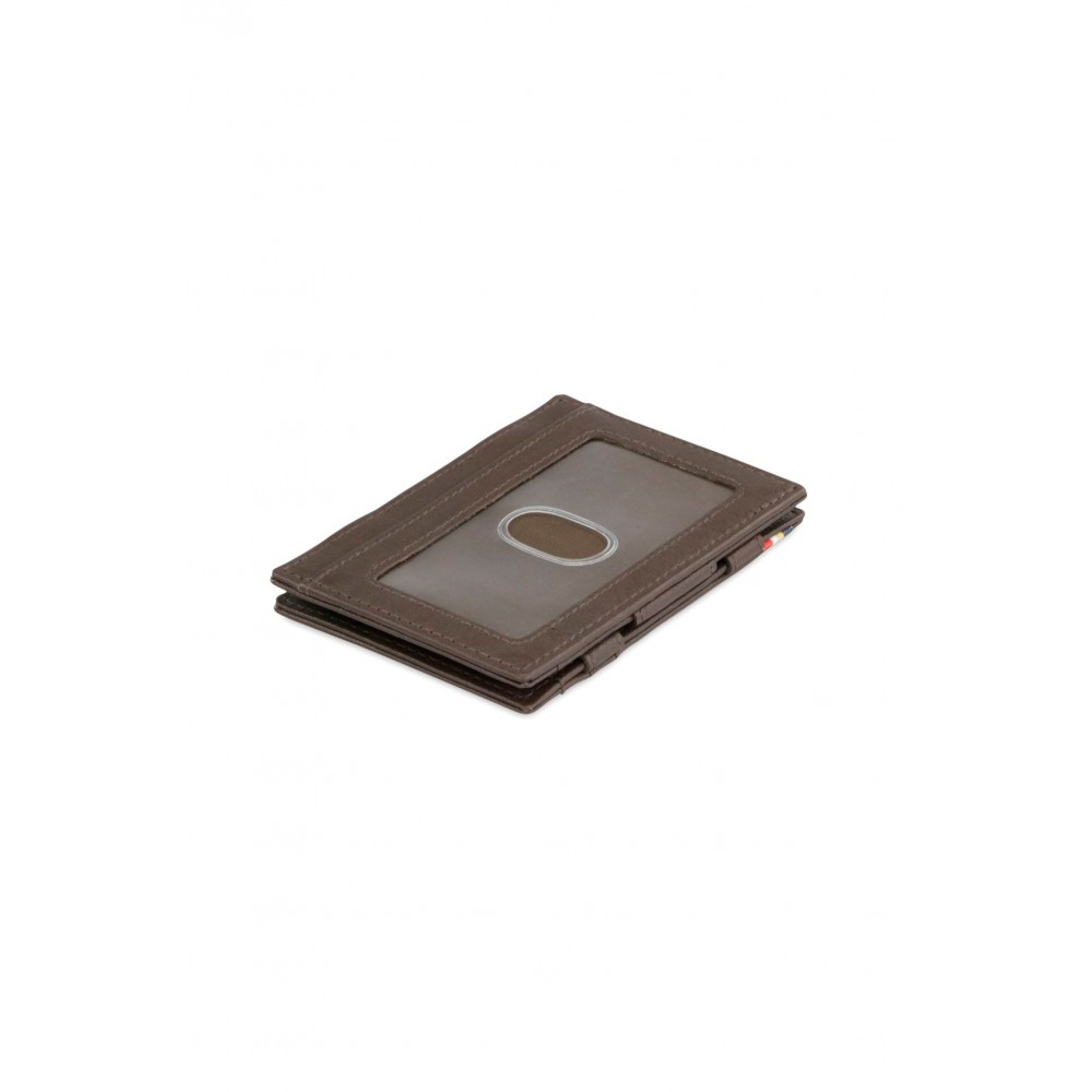 Garzini Essenziale ID Window Πορτοφόλι - Vintage - Καφέ Σοκολατί (Chocolate Brown)