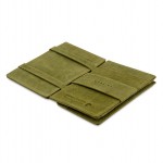 Garzini Essenziale Coin Pocket Πορτοφόλι - Vintage - Πράσινο (Olive Green)