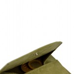 Garzini Essenziale Coin Pocket Πορτοφόλι - Vintage - Πράσινο (Olive Green)