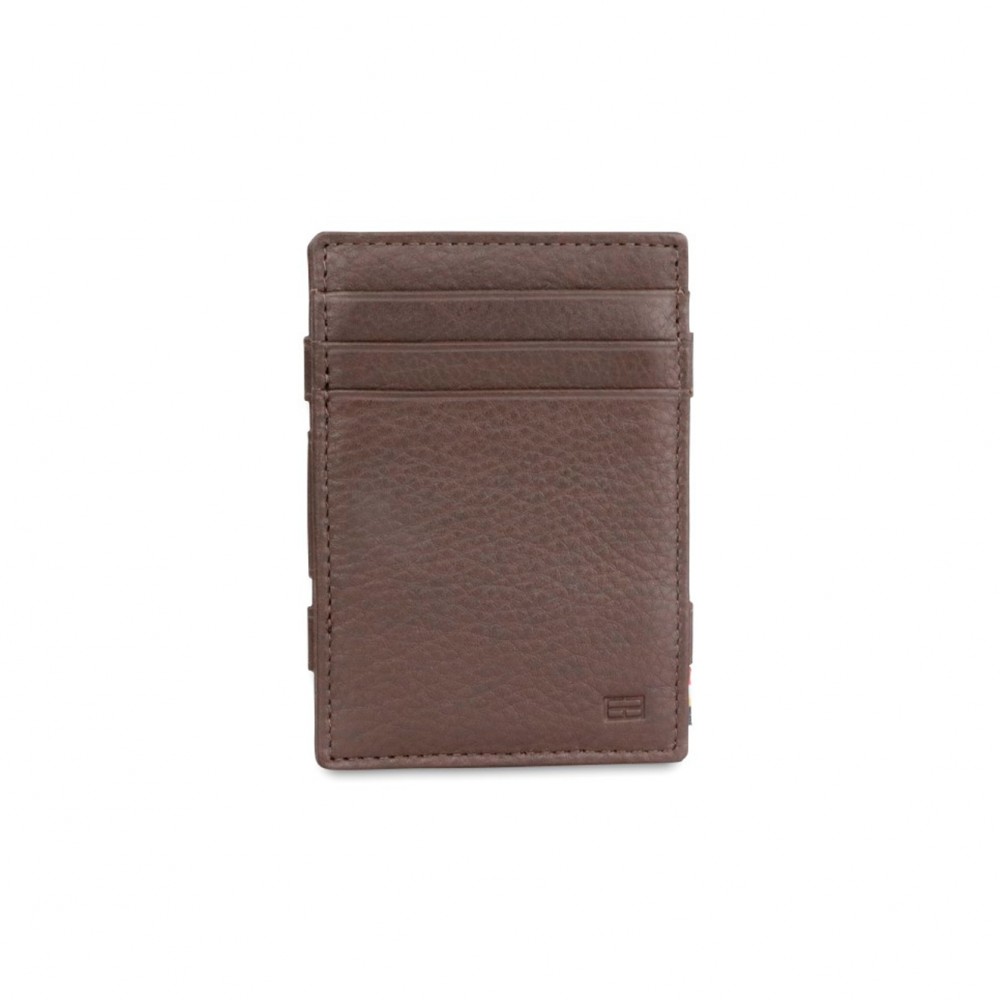 Garzini Essenziale Coin Pocket Πορτοφόλι - Nappa - Καφέ Σοκολατί (Chocolate Brown)