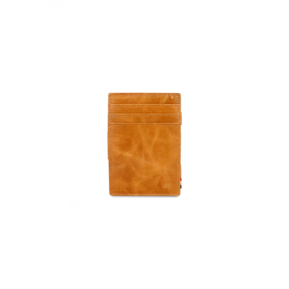 Garzini Essenziale Coin Pocket Πορτοφόλι - Brushed - Καφέ Κονιάκ