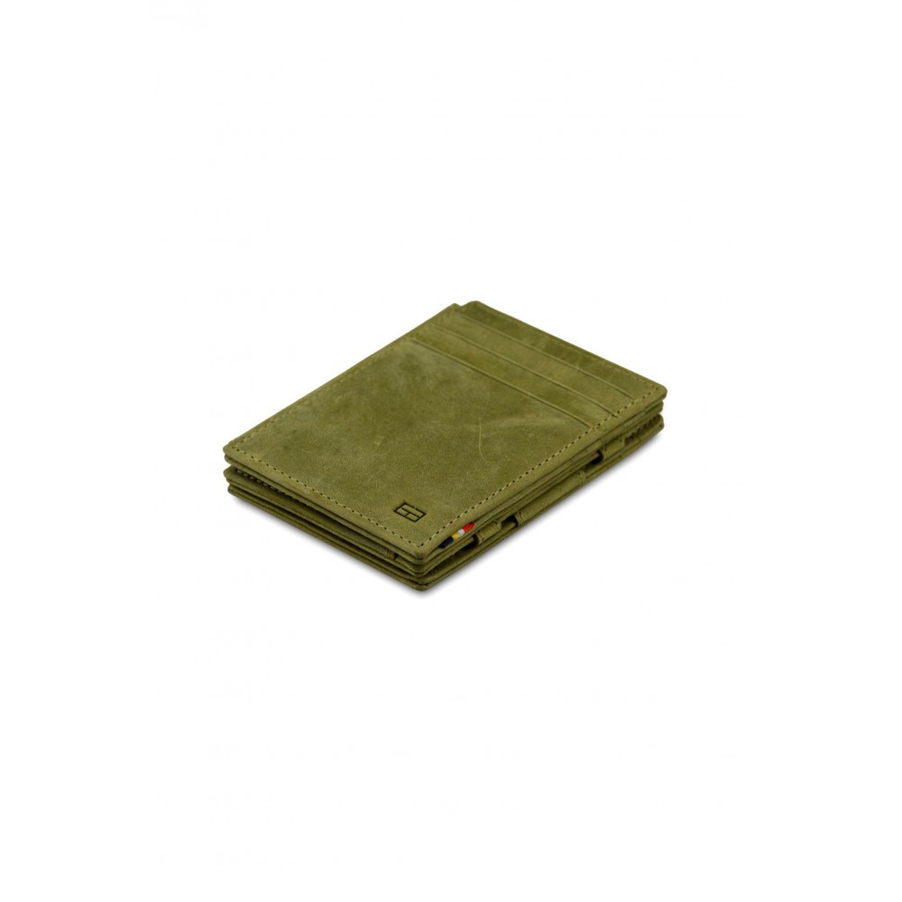 Garzini Magistrale Wallet - Vintage - Πράσινο (Olive Green)