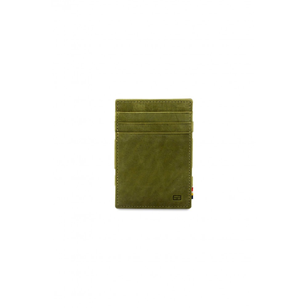 Garzini Magistrale Wallet - Vintage - Πράσινο (Olive Green)