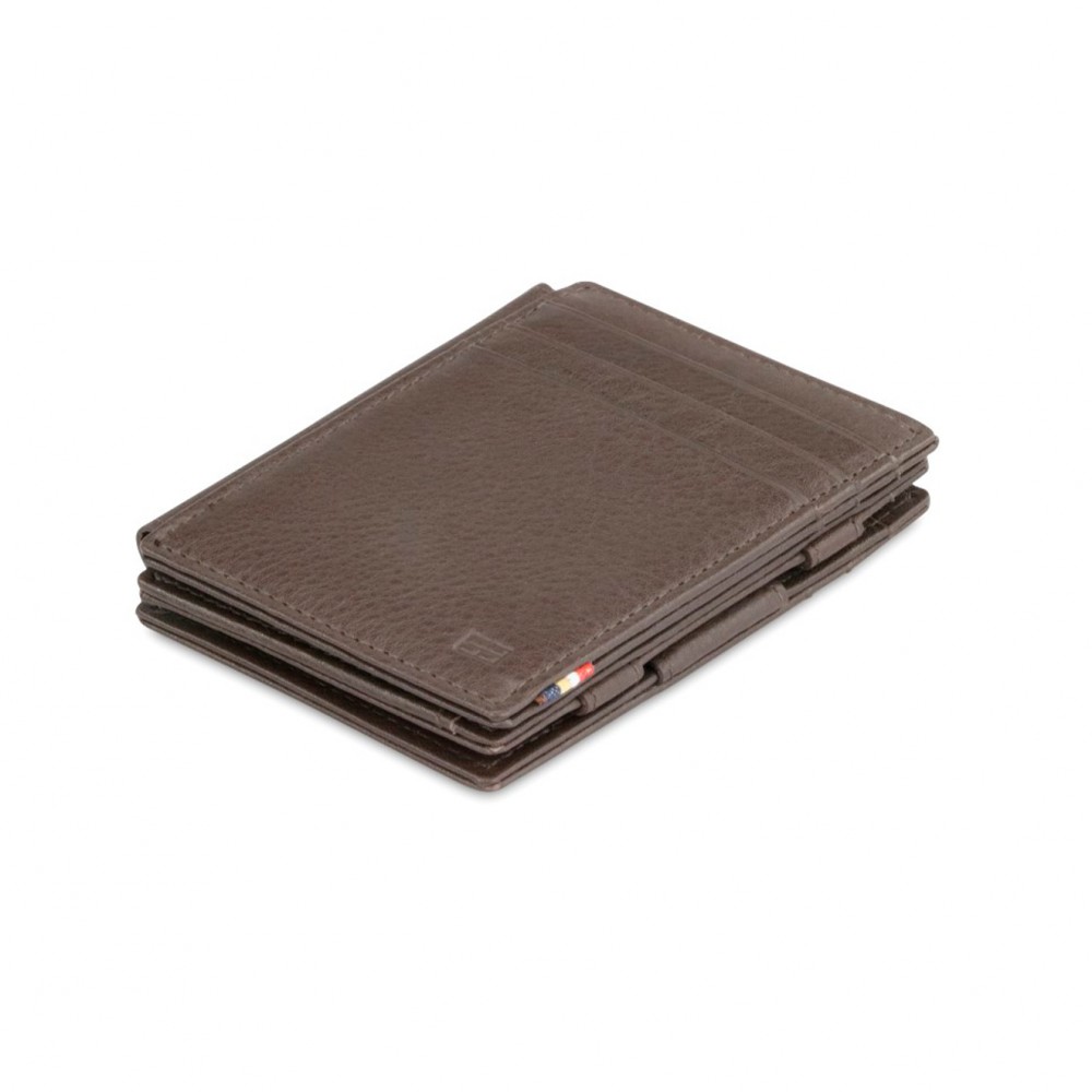 Garzini Magistrale Wallet - Nappa - Καφέ Σοκολατί (Chocolate Brown)