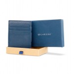 Garzini Magistrale Wallet - Nappa - Μπλε (Navy Blue)