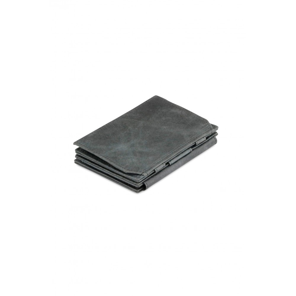 Garzini Magistrale Coin Wallet - Brushed - Μαύρο