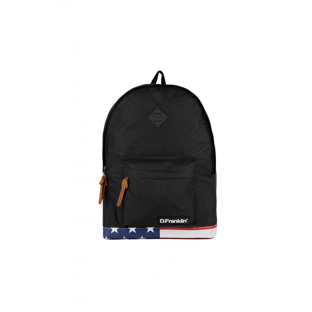 D. Franklin Backpack - U.S. Flag - Μαύρο