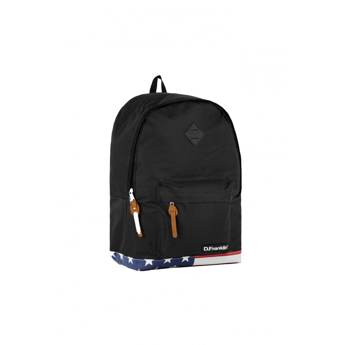 D. Franklin Backpack - U.S. Flag - Μαύρο