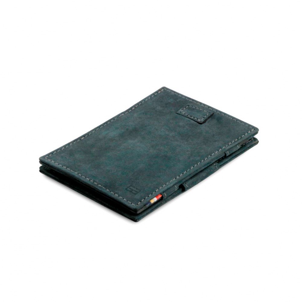 Garzini Cavare Wallet - Vintage - Μαύρο Άνθρακα (Carbon Black)