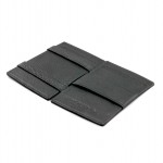 Garzini Cavare Wallet - Nappa - Μαύρο (Raven Black)