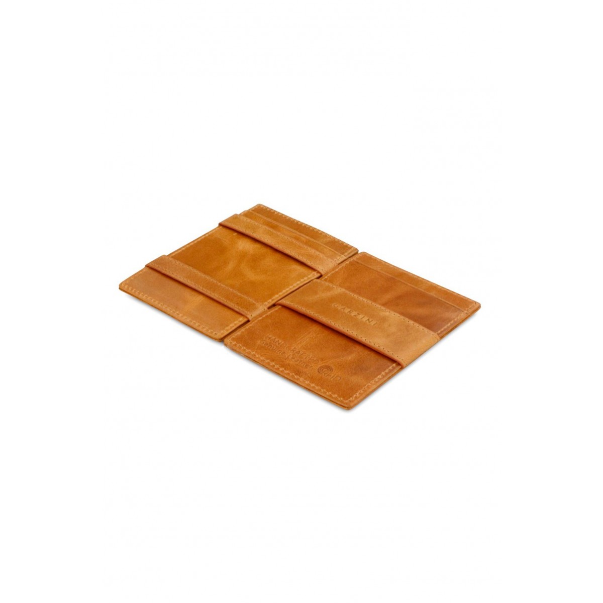 Garzini Cavare Wallet - Brushed - Καφέ Κονιακ (Cognac Brown)