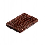 Garzini Cavare Wallet - Croco - Καφέ (Brown)