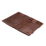 Garzini Cavare Wallet - Croco - Καφέ (Brown)