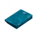 Garzini Cavare Coin Pocket Wallet - Vintage - Μπλε (Sapphire Blue)