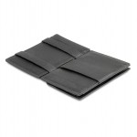 Garzini Cavare Coin Pocket Wallet - Nappa - Μαύρο (Raven Black)