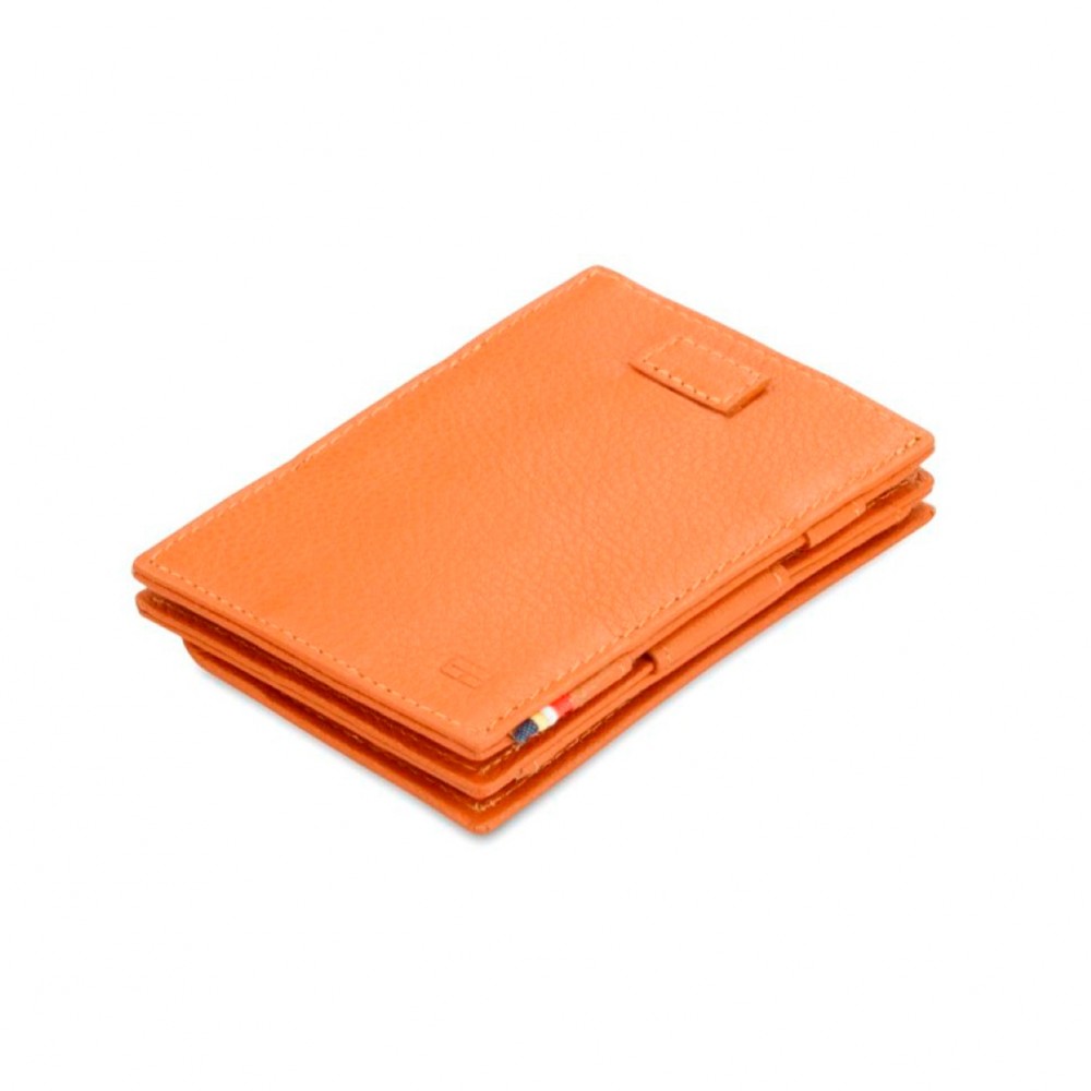 Garzini Cavare Coin Pocket Wallet - Nappa - Καφέ Κονιακ (Cognac Brown)