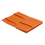 Garzini Cavare Coin Pocket Wallet - Nappa - Καφέ Κονιακ (Cognac Brown)