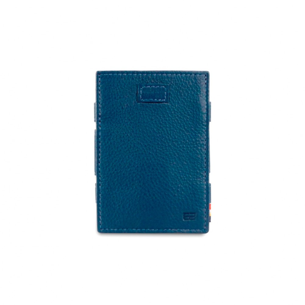 Garzini Cavare Coin Pocket Wallet - Nappa - Μπλε (Navy Blue)