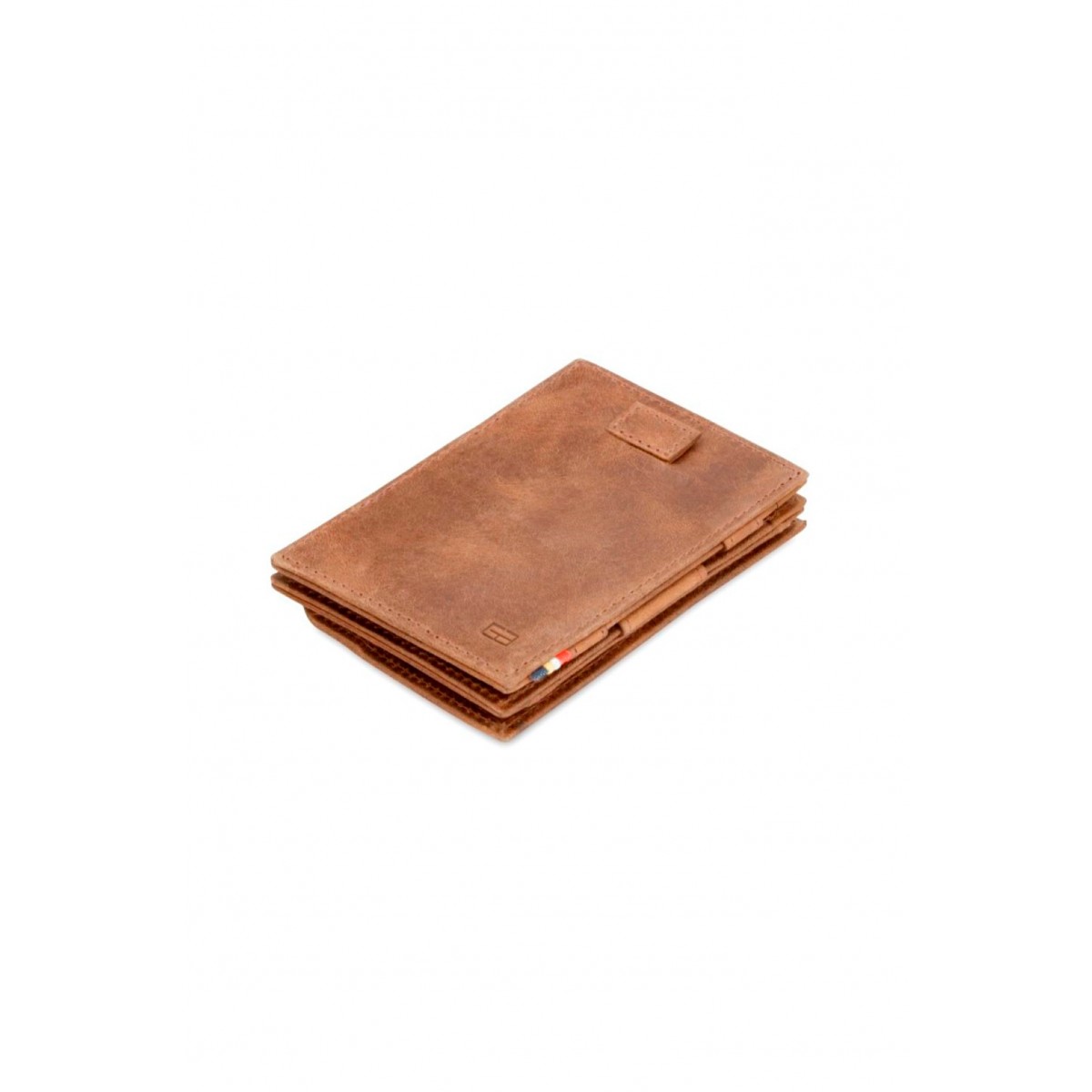 Garzini Cavare Coin Pocket Wallet - Brushed - Καφέ