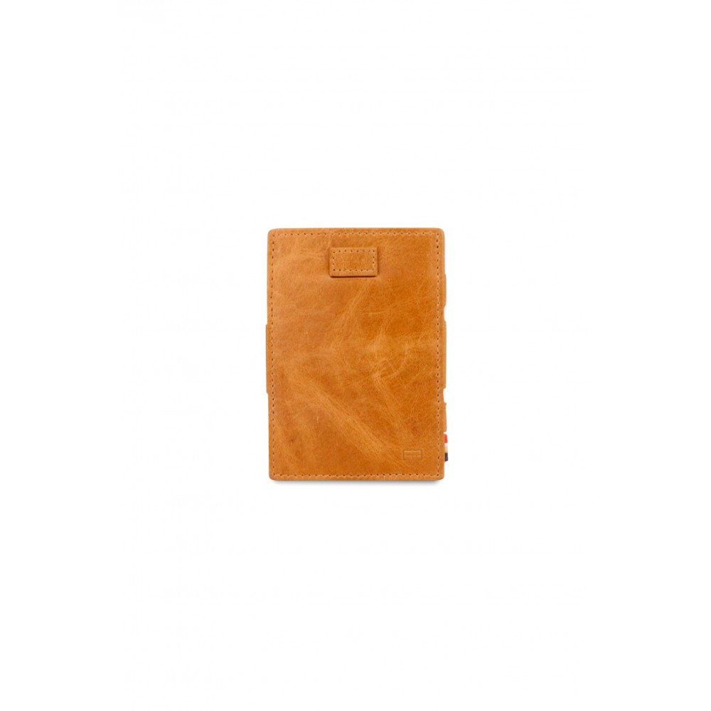 Garzini Cavare Coin Pocket Wallet - Brushed - Καφέ Κονιάκ