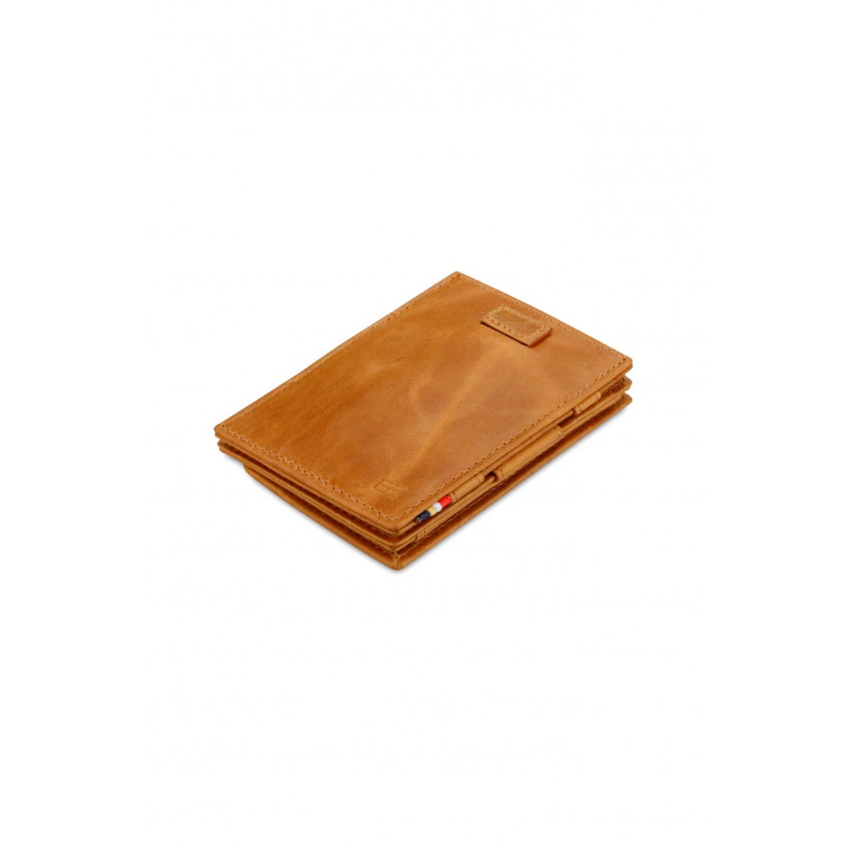 Garzini Cavare Coin Pocket Wallet - Brushed - Καφέ Κονιάκ