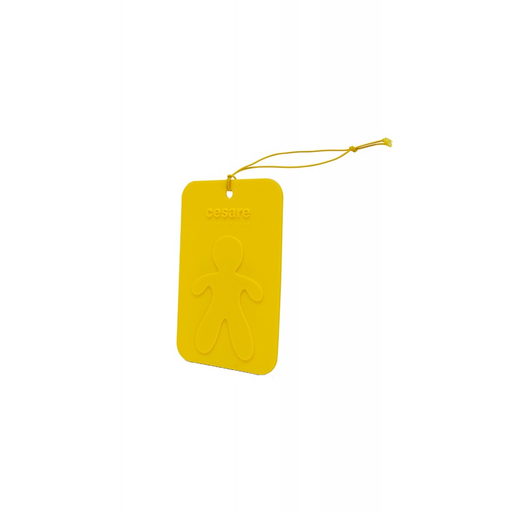 Mr&Mrs Cesare Scented Card Αρωματικό Αυτοκινήτου & Ντουλάπας - Yellow/Vanilla