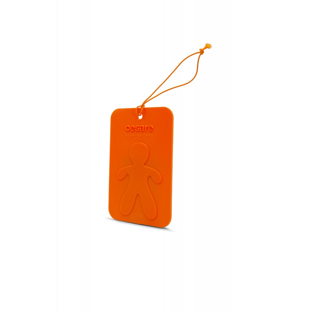 Mr&Mrs Cesare Scented Card Αρωματικό Αυτοκινήτου & Ντουλάπας - Orange/Energy