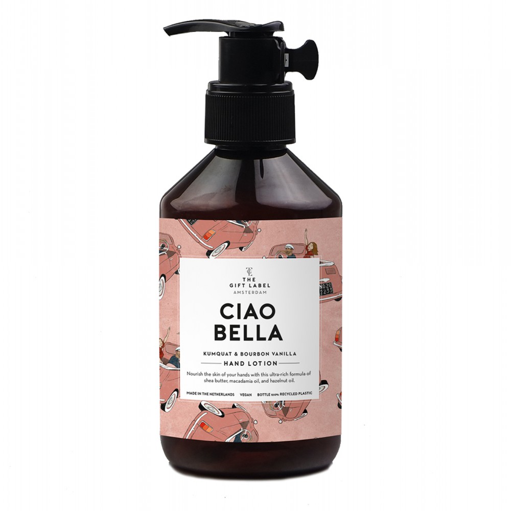 The Gift Label Hand Lotion 250ml - Ciao Bella - Kumquat & Bourbon Vanilla