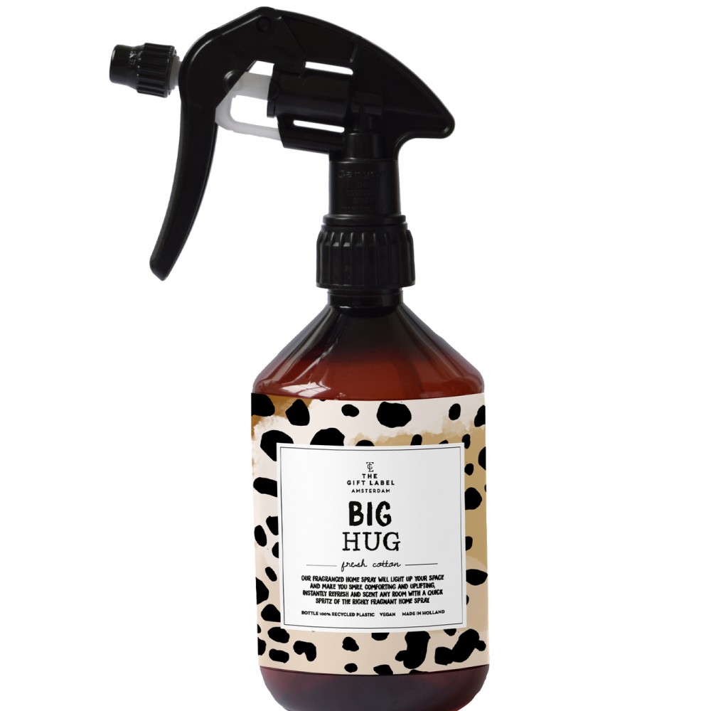 The Gift Label Room Spray Αρωματικό Σπρέι Χώρου 500ml - Big Hug - Fresh Cotton